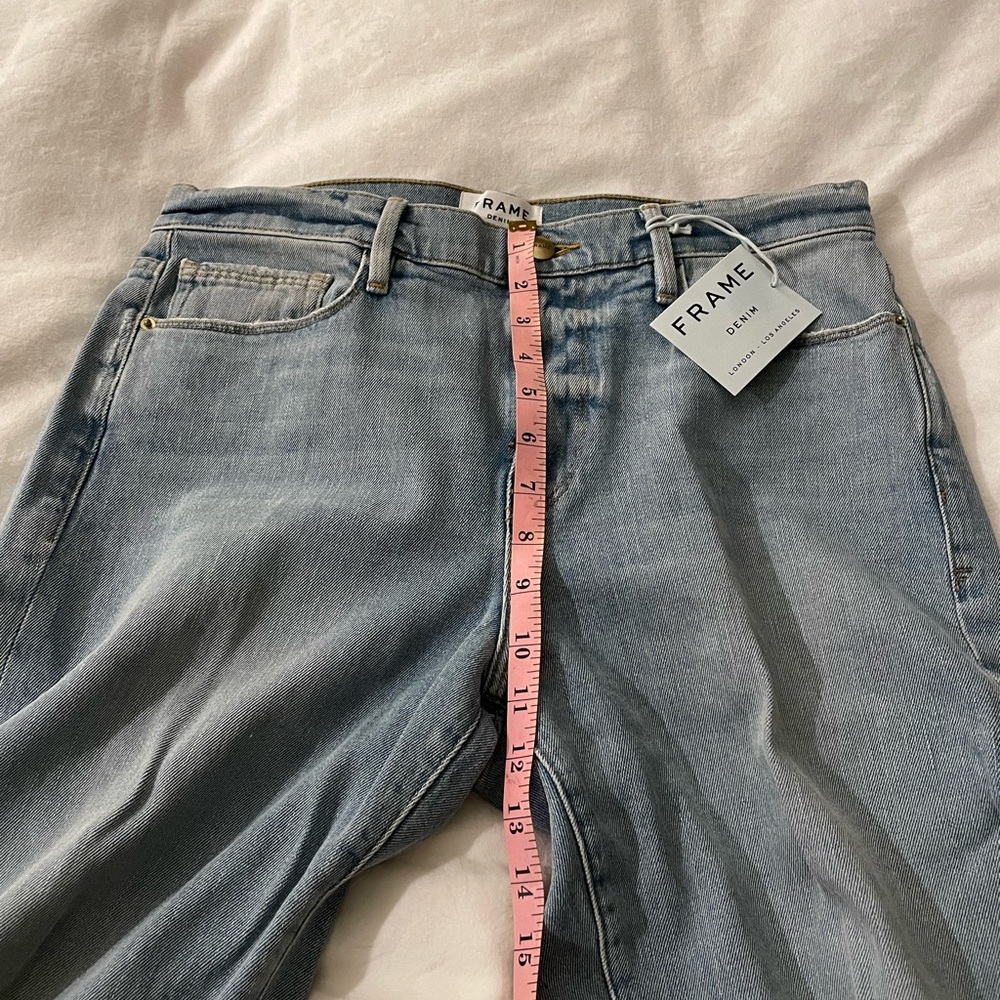 Frame Denim “Le Nouveau” Straight Crop - Picture 12 of 12